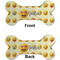 Emojis Ceramic Flat Ornament - Bone Front & Back (APPROVAL)