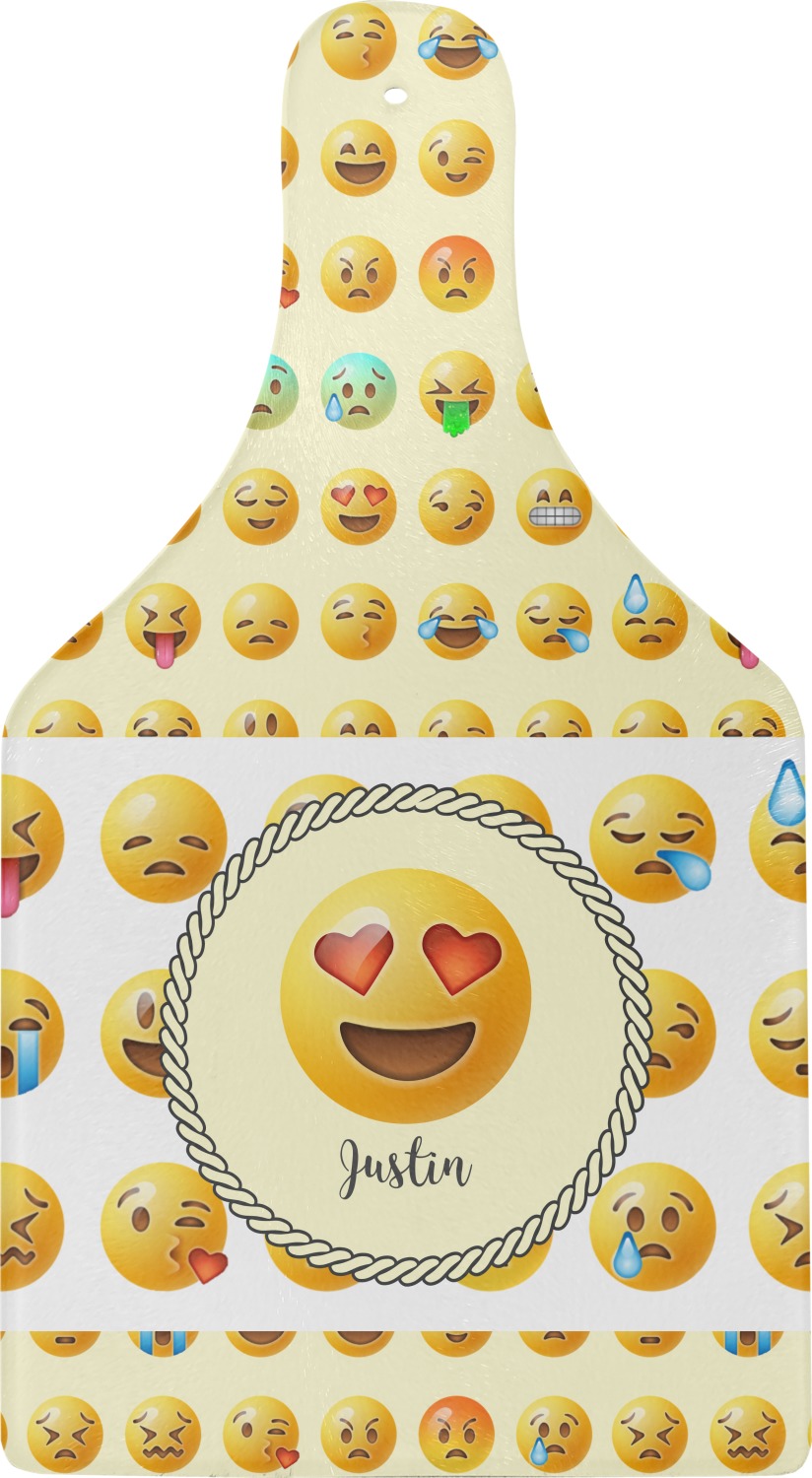 Emojis Cheese Board (Personalized) YouCustomizeIt