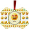 Emojis Christmas Ornament (Front View)