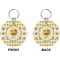 Emojis Circle Keychain (Front + Back)