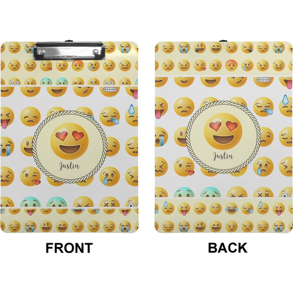 Emojis Clipboard (Letter) (Front + Back)