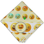 Emojis Cloth Dinner Napkin - Single w/ Name or Text
