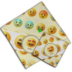 Emojis Cloth Napkin w/ Name or Text