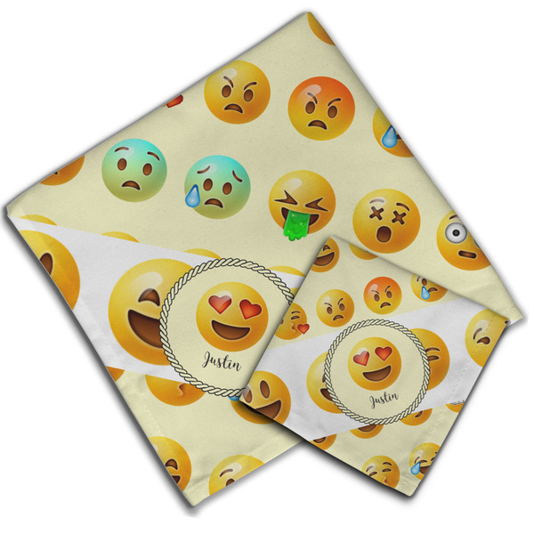 Emojis Cloth Napkins - Personalized Lunch & Dinner (PARENT MAIN)