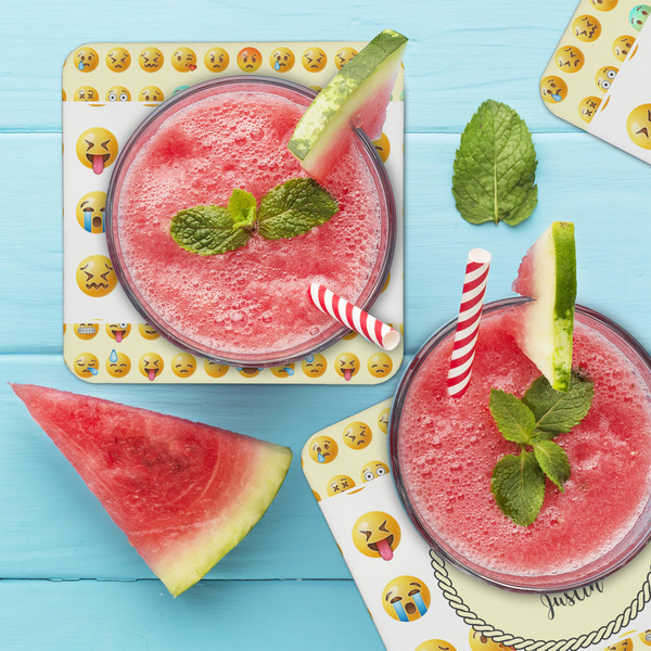 Emojis Coaster Set - LIFESTYLE