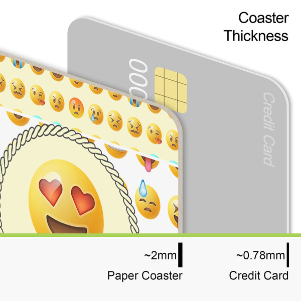 Emojis Coaster Thickness