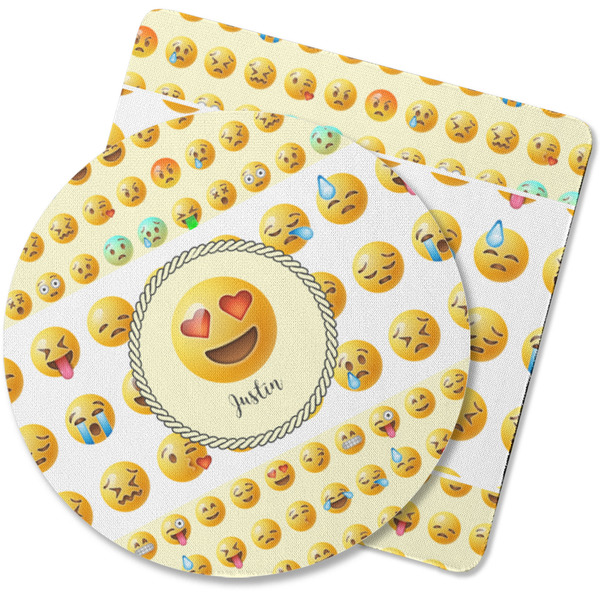 Custom Emojis Rubber Backed Coaster (Personalized)
