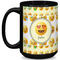 Emojis Coffee Mug - 15 oz - Black Full