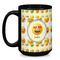 Emojis Coffee Mug - 15 oz - Black