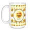 Emojis Coffee Mug - 15 oz - White