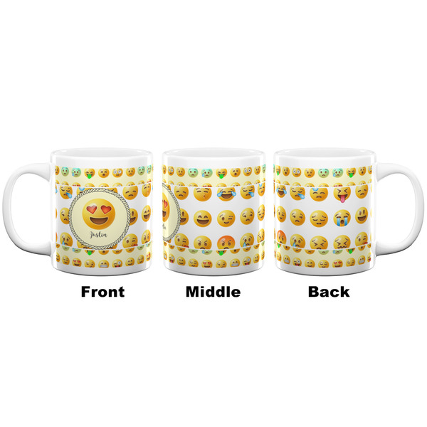 Emojis Coffee Mug - 20 oz - White APPROVAL