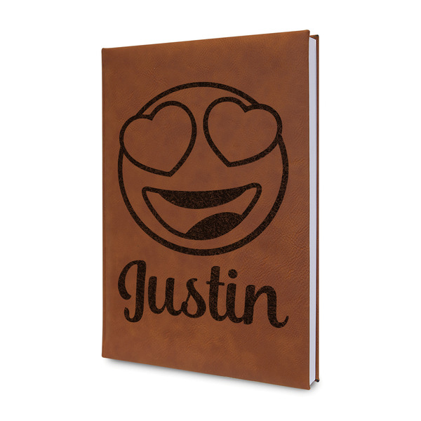 Custom Emojis Leatherette Journal - Double Sided (Personalized)
