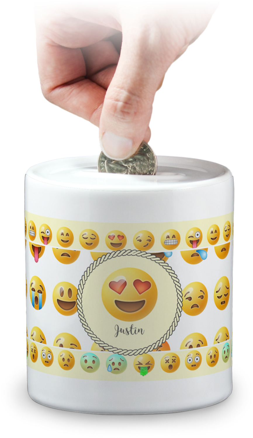 Emojis Coin Bank (Personalized) YouCustomizeIt