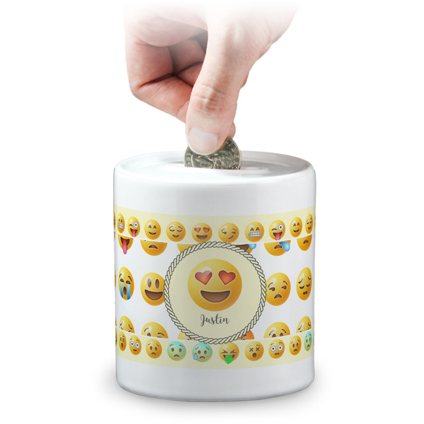 Custom Emojis Coin Bank (Personalized)