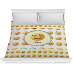 Emojis Comforter - King (Personalized)