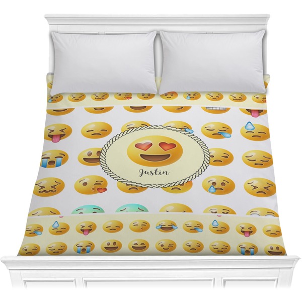 Custom Emojis Comforter - Full / Queen (Personalized)