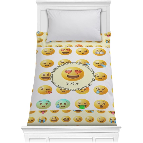 Custom Emojis Comforter - Twin XL (Personalized)