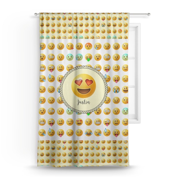 Custom Emojis Curtain (Personalized)