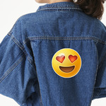 Emojis Twill Iron On Patch - Custom Shape - X-Large
