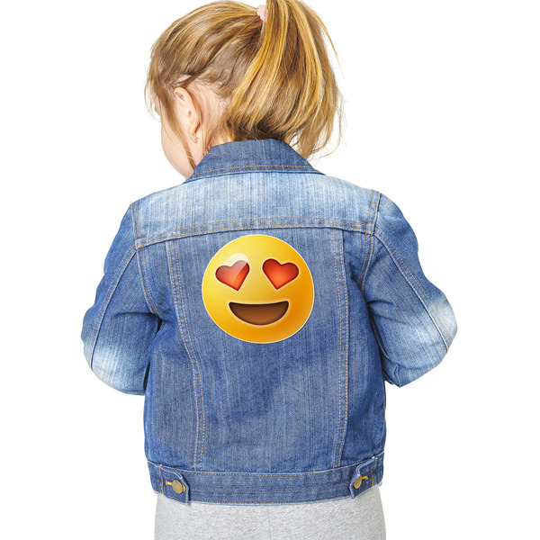 Emojis Custom Shape Iron On Patches - XXL - Single - Approval