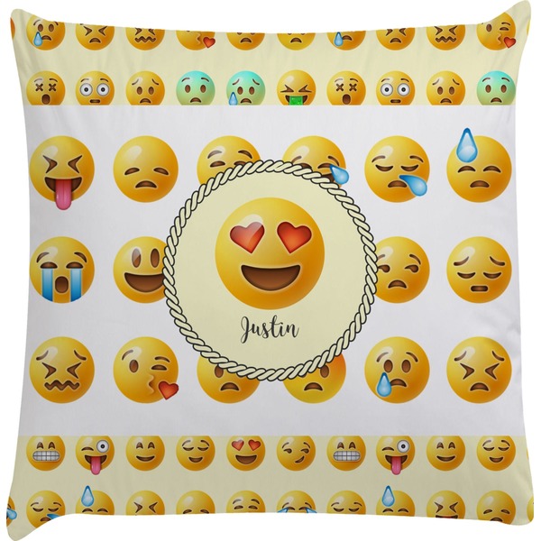 Custom Emojis Decorative Pillow Case (Personalized)