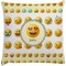Emojis Decorative Pillow Case (Personalized)