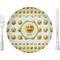 Emojis 10" Glass Lunch / Dinner Plates - Single or Set (Personalized)