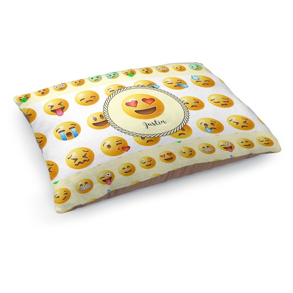 Custom Emojis Dog Bed - Medium w/ Name or Text