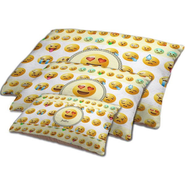 Emojis Dog Beds - MAIN (sm, med, lrg)