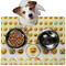 Emojis Dog Food Mat - Medium LIFESTYLE