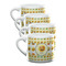Emojis Double Shot Espresso Mugs - Set of 4 Front