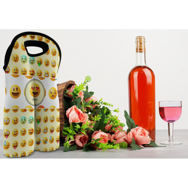 Emojis Double Wine Tote - LIFESTYLE (new)