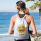 Emojis Drawstring Backpacks - Sweatshirt Fleece - Single Sided - LIFESTYLE