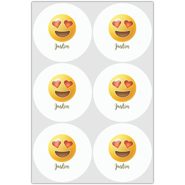 Emojis Drink Topper - Large - Set of 6