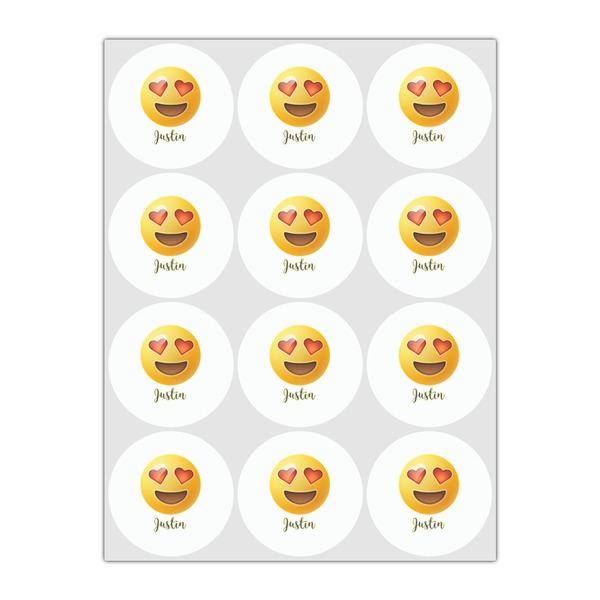 Emojis Drink Topper - Small - Set of 12