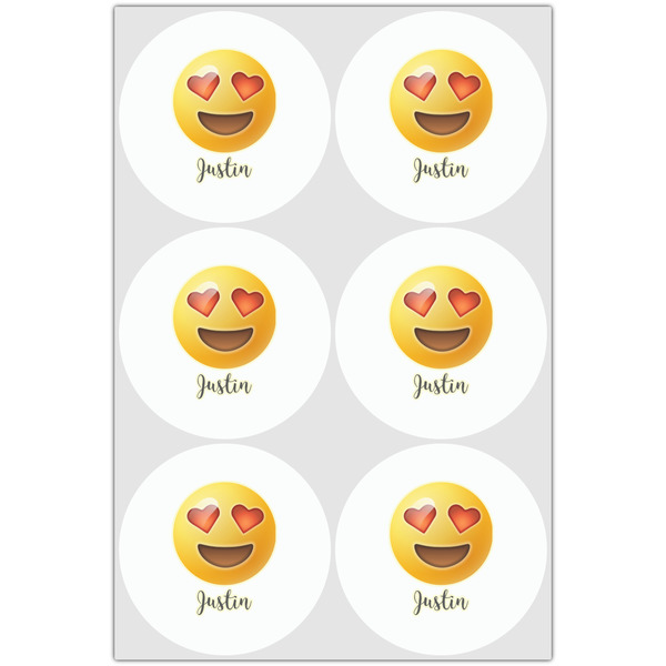 Emojis Drink Topper - XLarge - Set of 6