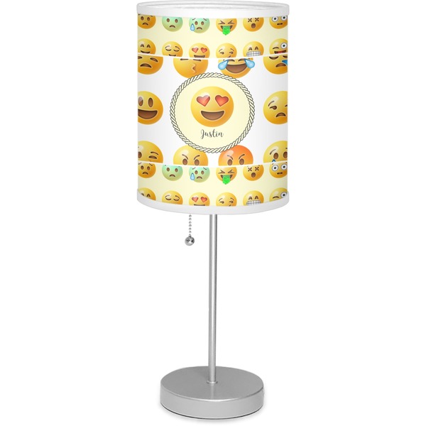 Custom Emojis Lamp with Drum Shade (Personalized)