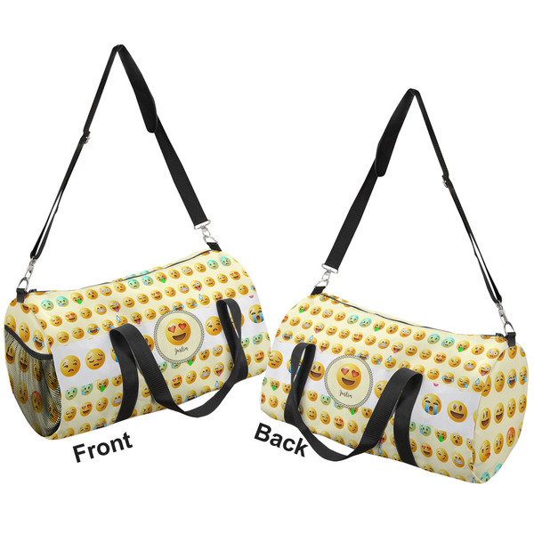 Emojis Duffle bag large front and back sides
