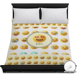 Emojis Duvet Cover - Full / Queen (Personalized)