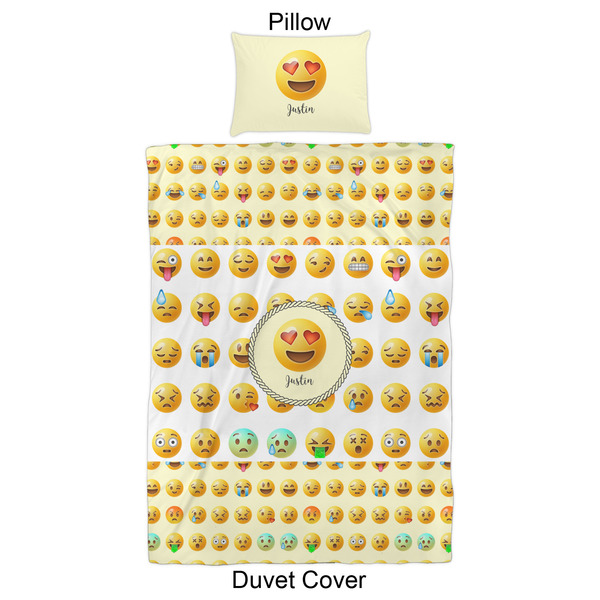 Emojis Duvet Cover Set - Twin XL - Approval