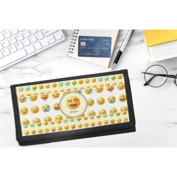 Emojis DyeTrans Checkbook Cover - LIFESTYLE