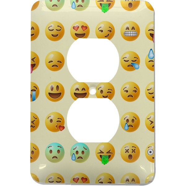 Custom Emojis Electric Outlet Plate