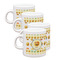 Emojis Espresso Cup Group of Four Front
