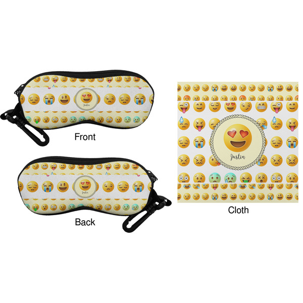 Emojis Eyeglass Case & Cloth (Approval)
