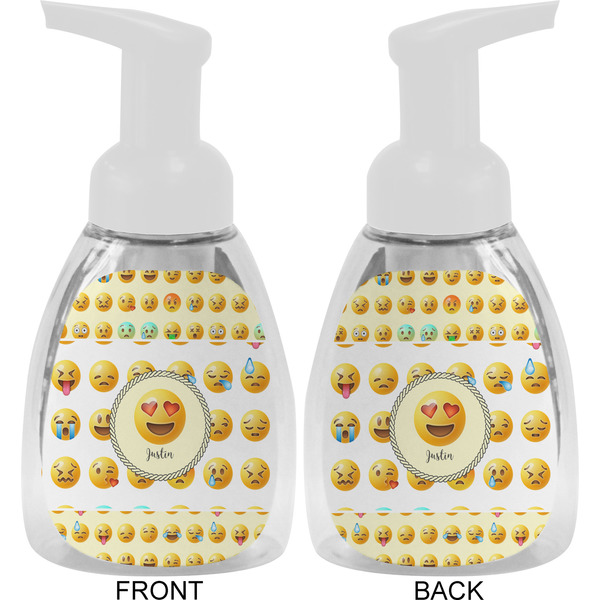 Emojis Foam Soap Bottle Approval - White