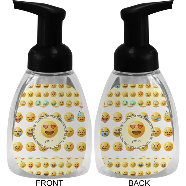 Emojis Foam Soap Bottle (Front & Back)