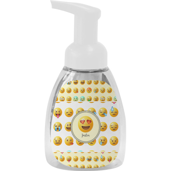 Custom Emojis Foam Soap Bottle - White (Personalized)