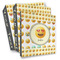 Emojis 3 Ring Binder - Full Wrap (Personalized)