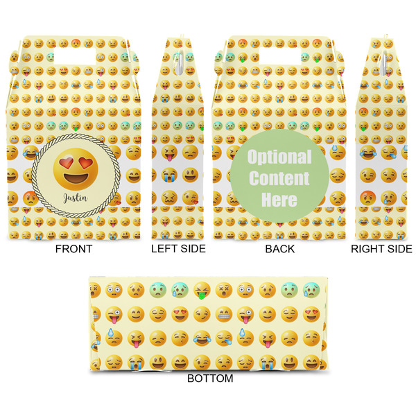 Emojis Gable Favor Box - Approval