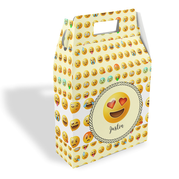 Custom Emojis Gable Favor Box (Personalized)
